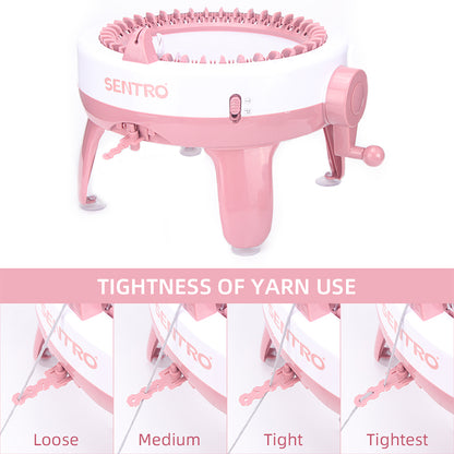 DIY Hand Knitting Machine Tool for Scarf Sweater Hats Socks, Adult Children Hand Knitting Artifact
