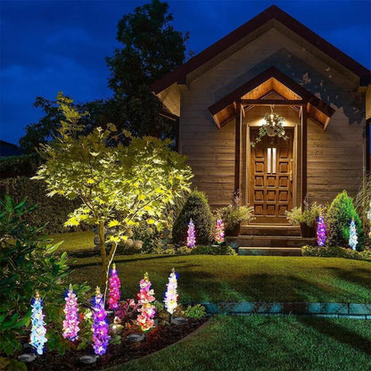 Upgraded waterproof solar flower light, Solar Garden Lights, Yard patio lawn decoration, ideal for party garden