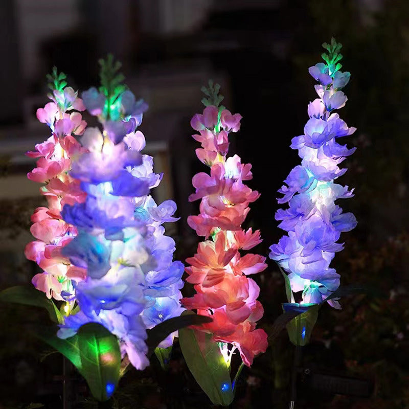 Upgraded waterproof solar flower light, Solar Garden Lights, Yard patio lawn decoration, ideal for party garden