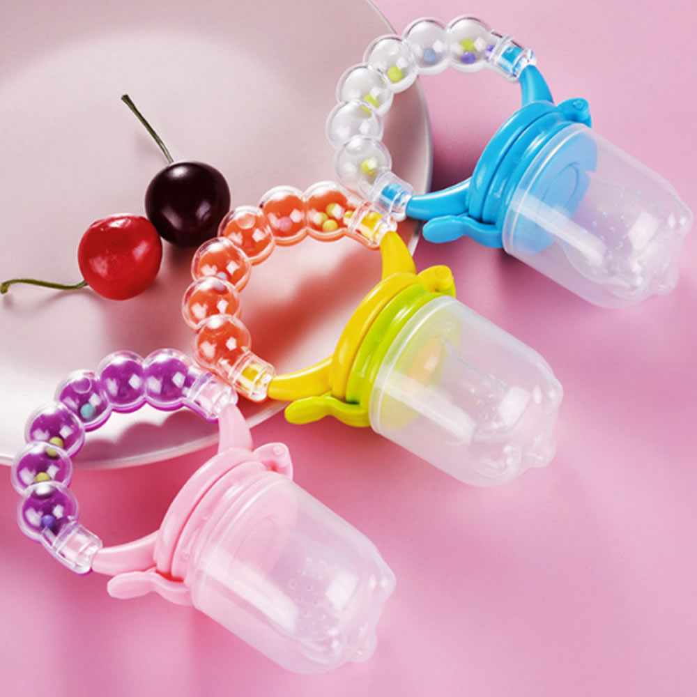Nutritious Fruits And Vegetables Comma Baby Feeder Spoon Comma Bite Bell Ring Comma Chew Toy Baby F 2