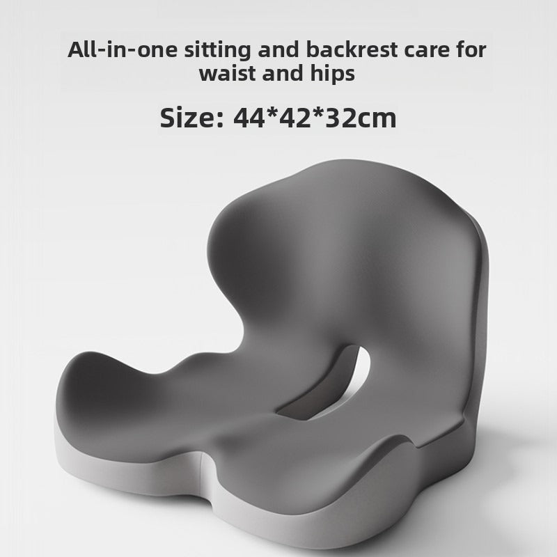 Office Cushion Memory Foam One Piece Hip Beautification Cushion Spine Relief Comfort Waist Support  1