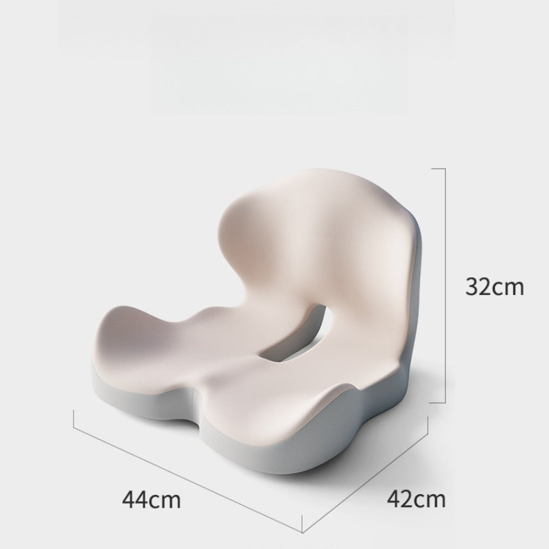 Office Cushion Memory Foam One Piece Hip Beautification Cushion Spine Relief Comfort Waist Support  6