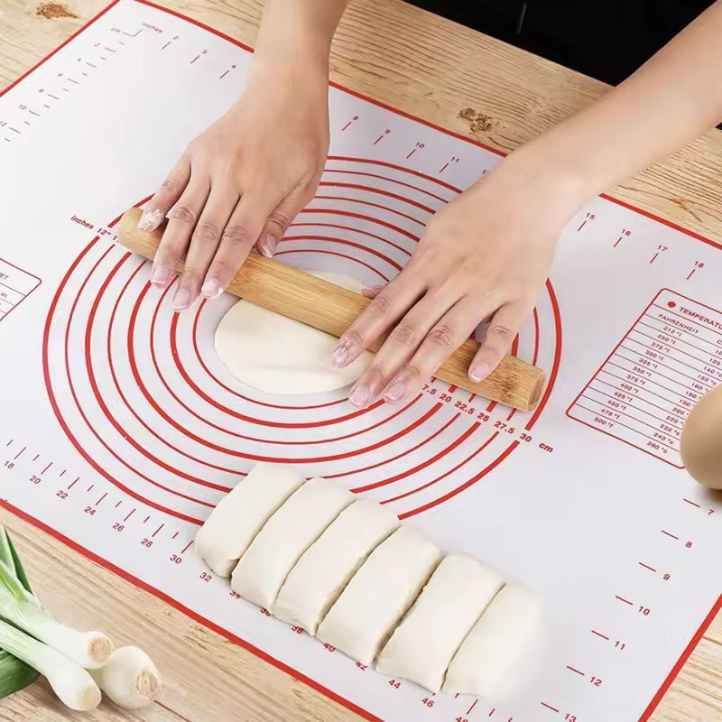 Premium NonStick Silicone Pastry  Baking Mat  ExtraLarge Rolling Surface For Dough Pizza  Pastries 1