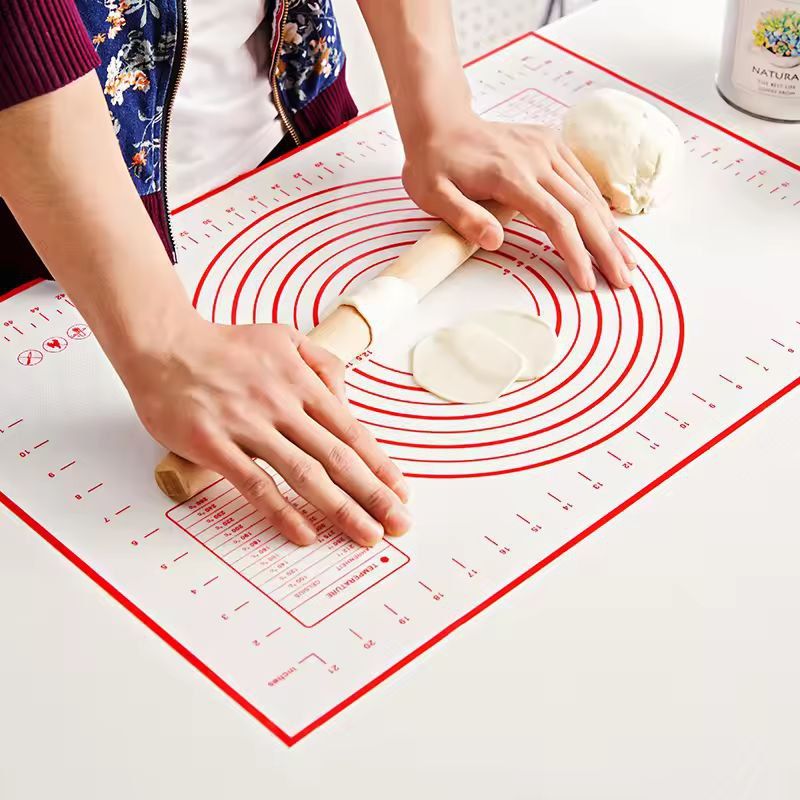 Premium NonStick Silicone Pastry  Baking Mat  ExtraLarge Rolling Surface For Dough Pizza  Pastries 2