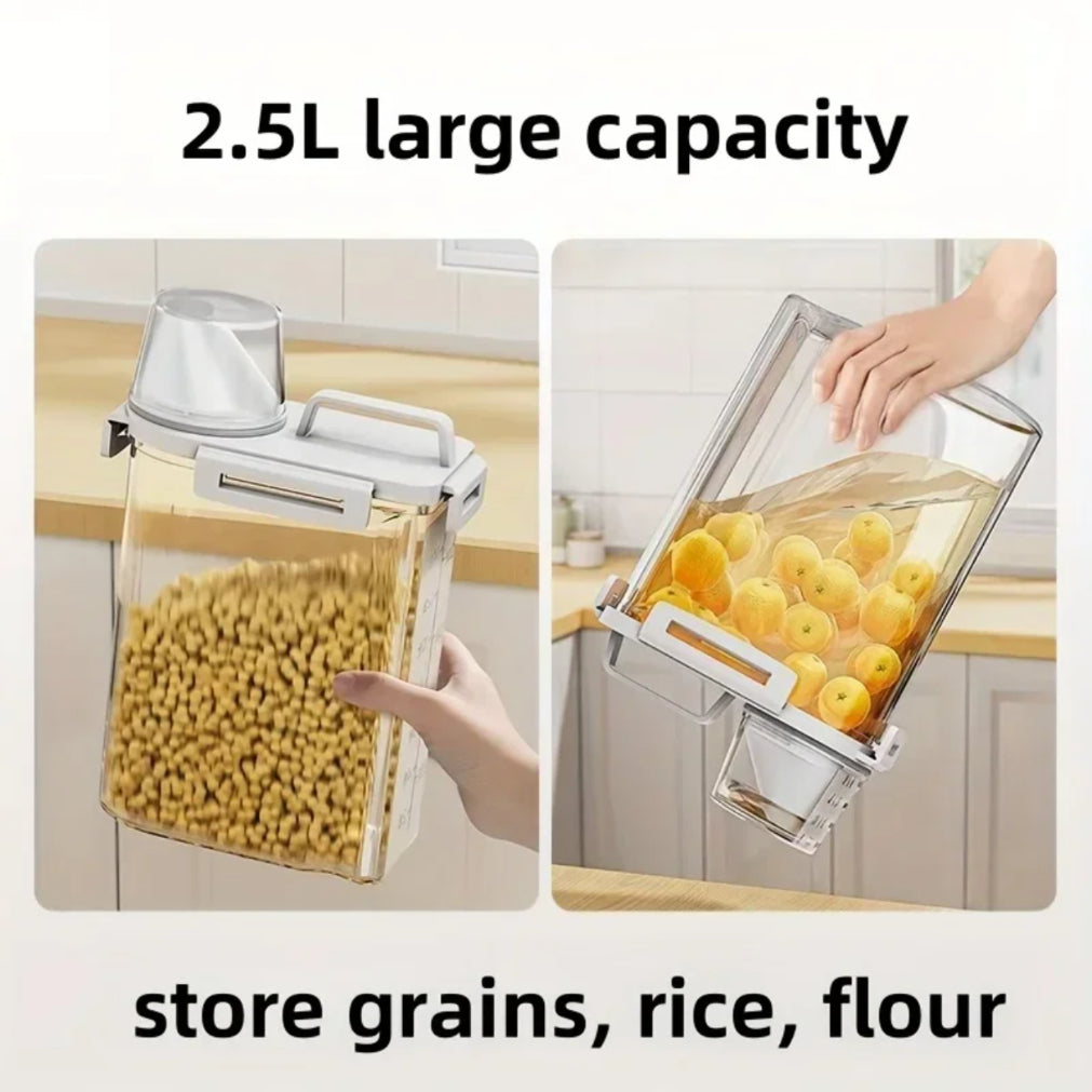 Food Grade Storage Tank Grain And Miscellaneous Rice Bucket Grain Storage Box Sealing Tank Kitchen