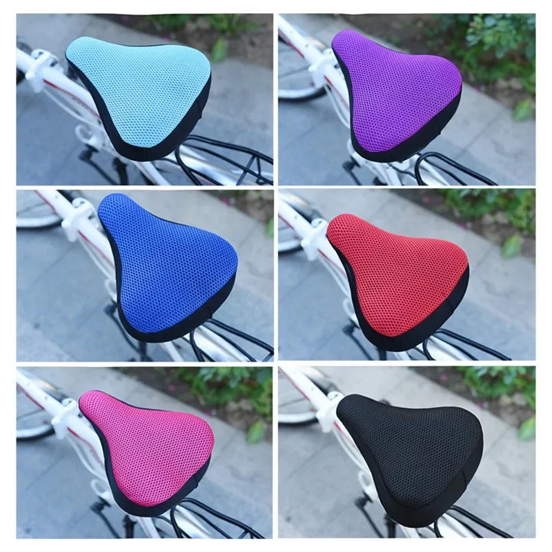 Soft Bike Seat Cover Cycling Seat Cushion, Comfortable Bicycle Bike, Bicycle Saddle, Cycling Breathable Saddle