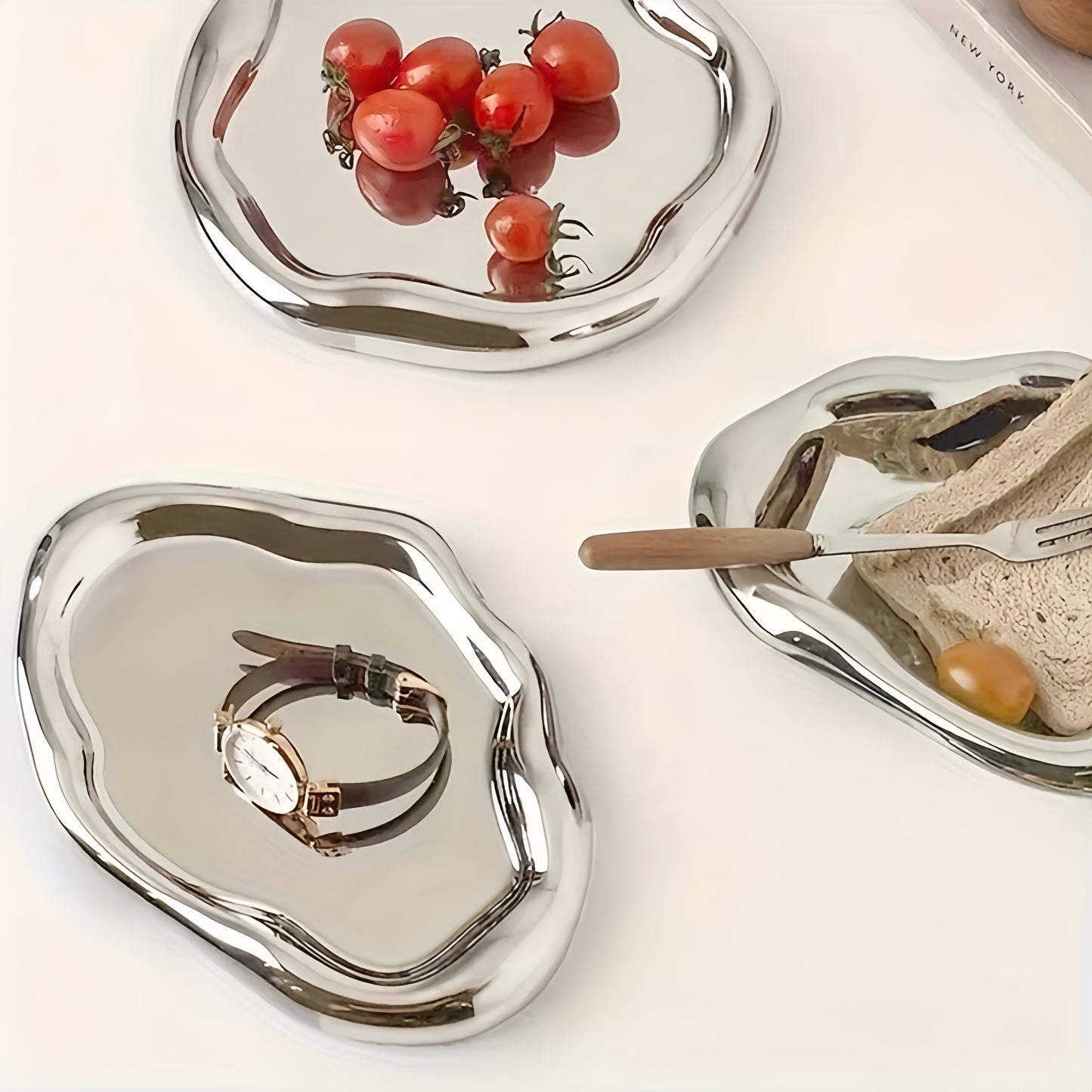 Plastic Trays, Jewellery Storage Plates, Photo Props, Display Plates, Light Luxury Accessories and Ornaments