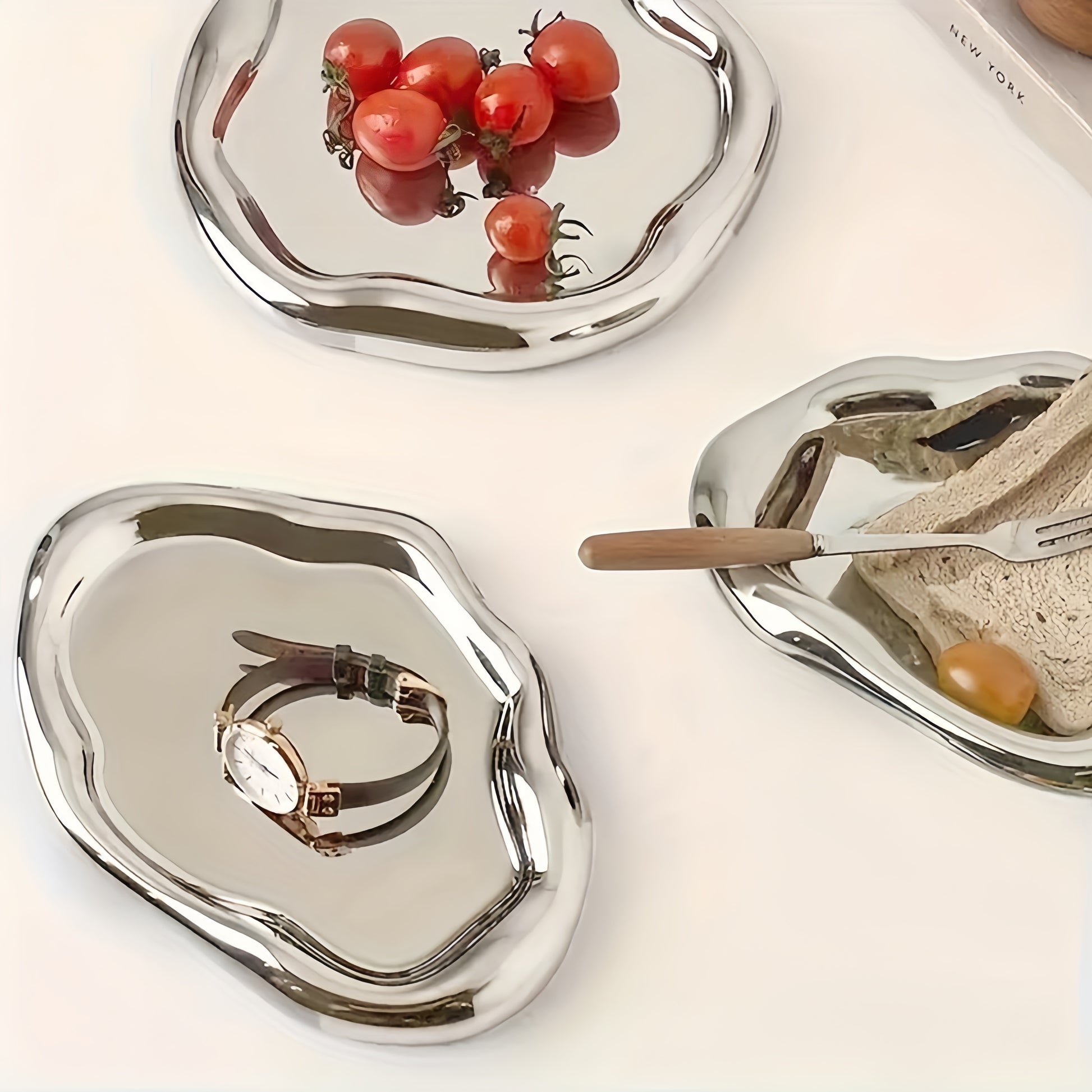 Plastic Trays, Jewellery Storage Plates, Photo Props, Display Plates, Light Luxury Accessories and Ornaments