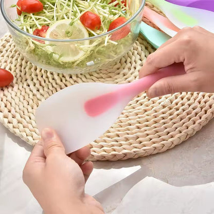 Premium HeatResistant Silicone Spoon Spatula  Flexible Nonstick Baking  Cooking Tool 3