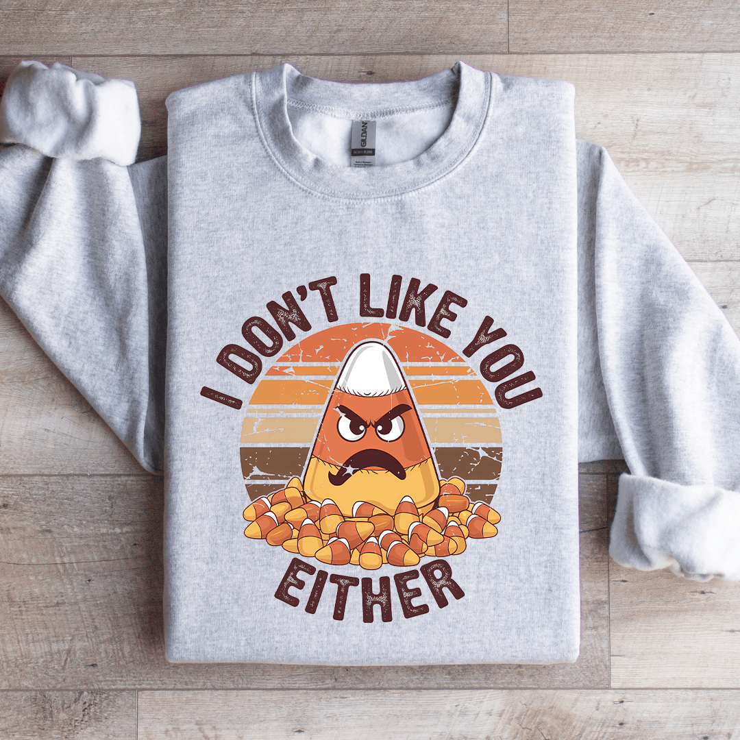 I Dont Like You Either Sweatshirt 3