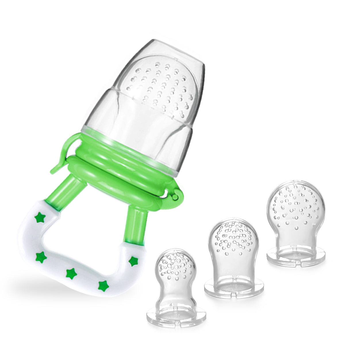 Food Supplement Feeder For Baby Toddler Fruit Vegetable Pacifier With Handles 4