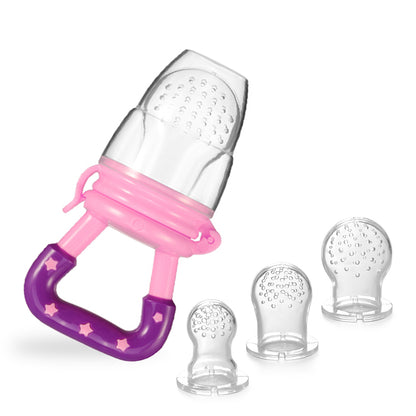 Food Supplement Feeder For Baby Toddler Fruit Vegetable Pacifier With Handles 6