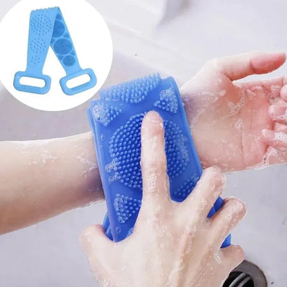 Extended Skin Clean Brushes Body Sponge Silicone Back Brushes Rubbing Back Peeling Massage Shower B 3
