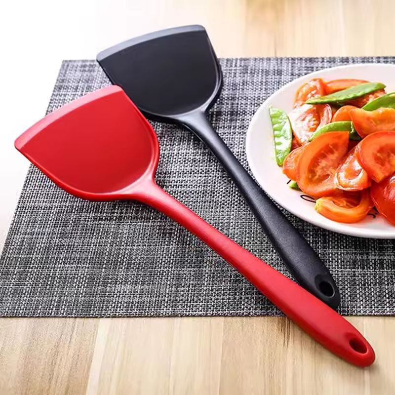 Everyday HeatResistant Silicone Turner  NonStick Spatula For Eggs Meat  More 1