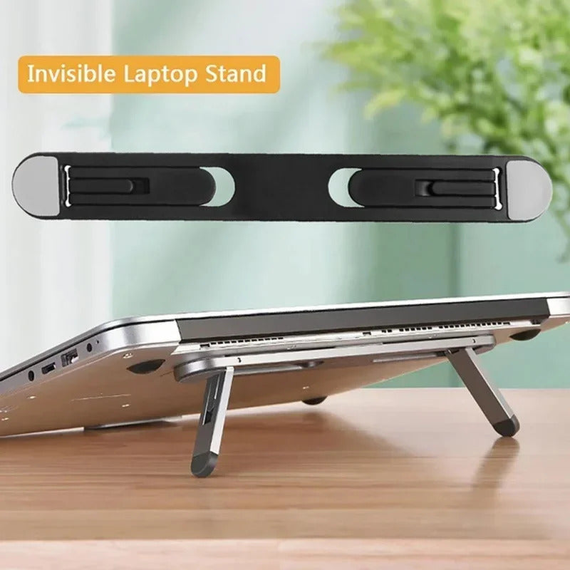Macbook Pro Samsung Huawei, Universal Laptop Riser Stand For, Notebook Cooling Pad, Invisible Bracket Stands