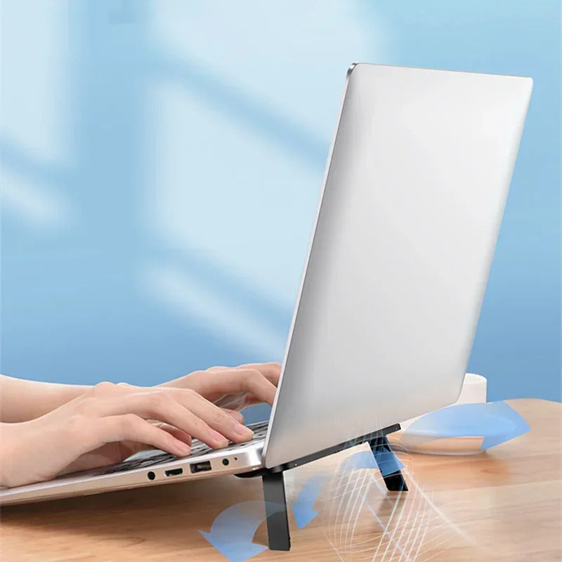 Macbook Pro Samsung Huawei, Universal Laptop Riser Stand For, Notebook Cooling Pad, Invisible Bracket Stands