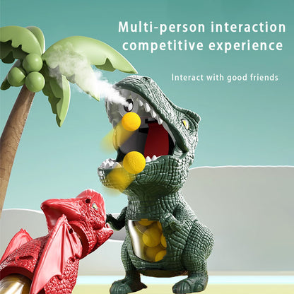 Soft Bullet Gun Dinosaur Shooting Set Tyrannosaurus Rex Ball Blaster Parent Child Interactive Puzzl