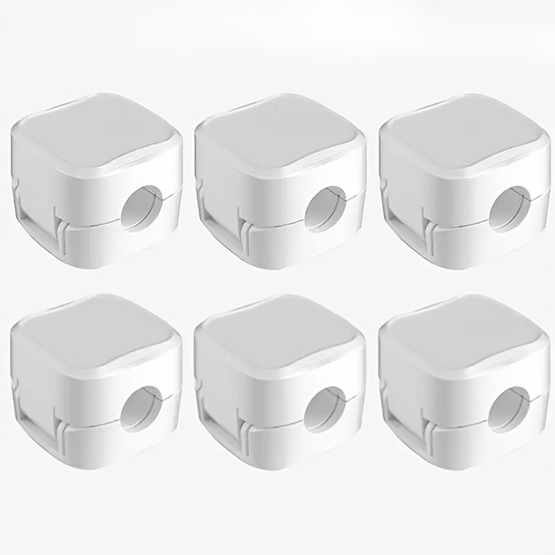 18pcs Self Adhesive Cord Holder Magnetic Cable Clip Organizer Hidden Charging Cable Support Anti Sl