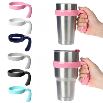 Mug Base Tumbler Cup Handle, Portable Water Bottle Holder, Cup Drink Rack Drink Ware, Bottle Accessory for Easy Carry