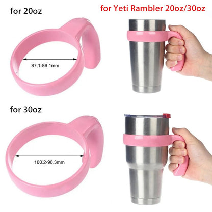 Mug Base Tumbler Cup Handle, Portable Water Bottle Holder, Cup Drink Rack Drink Ware, Bottle Accessory for Easy Carry