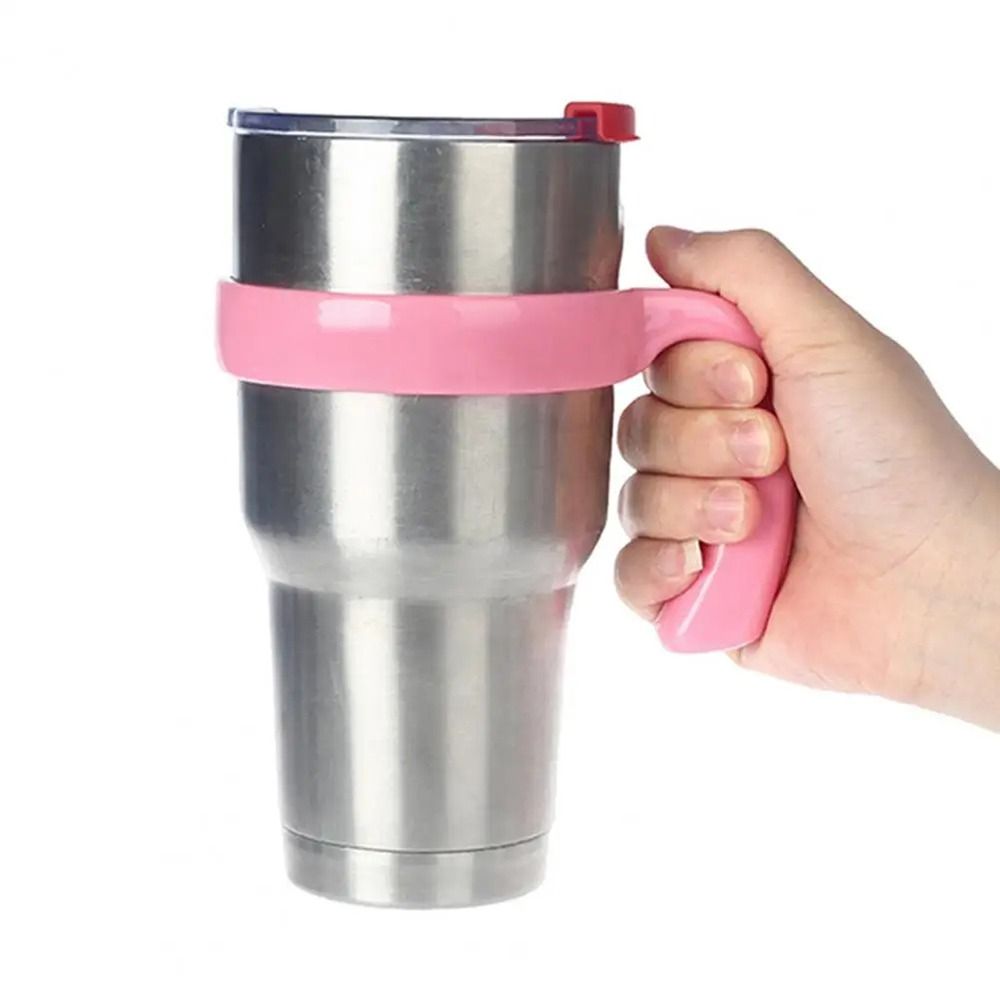 Mug Base Tumbler Cup Handle, Portable Water Bottle Holder, Cup Drink Rack Drink Ware, Bottle Accessory for Easy Carry
