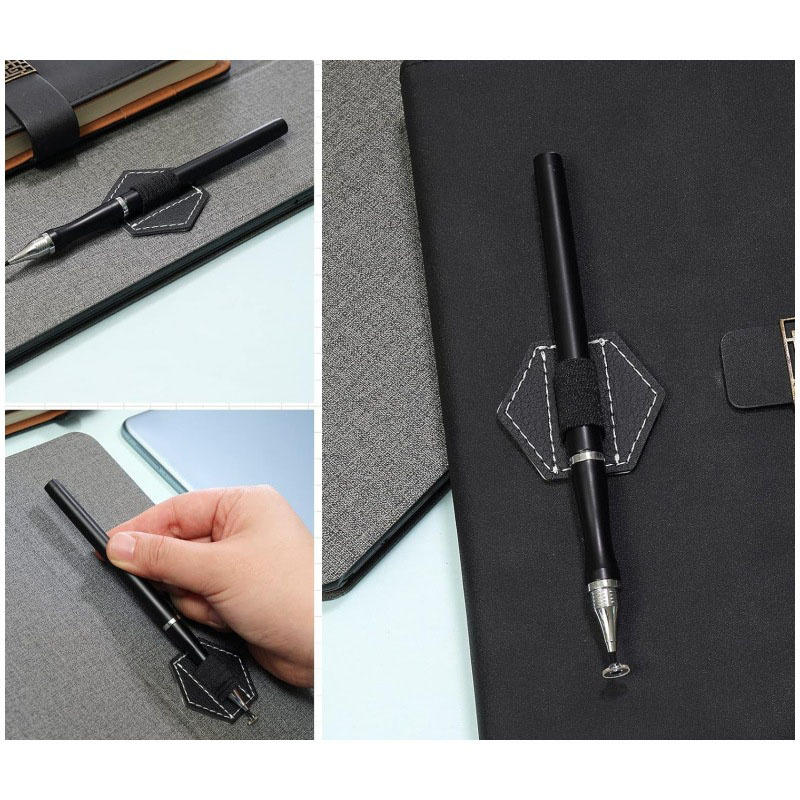 IPad Capacitive Pen Holder, Magnetic attraction Pen Holder, Stationery Organizer, Elastic Band Computer Pen Holder