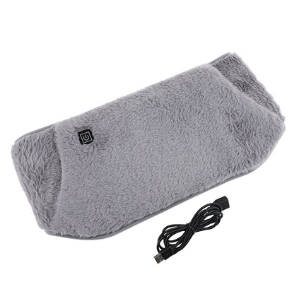 Winter Hot Compress Electric Heating Waist Belt, USB Hand Warmer Abdominal Lumbar Support, Soft Uterus Heater Wrap