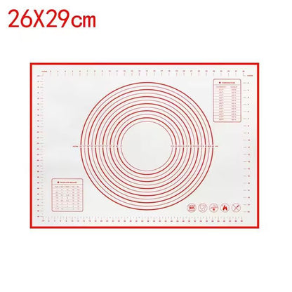 Premium Silicone Kneading  Rolling Dough Mat  Large NonStick Pastry Surface With Measurement Guides 14