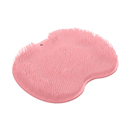 Silicone Shower Wall Mounted Scrubber Shower Massage Pad Shower Feet Wash Mat Washer Back Massage C 6
