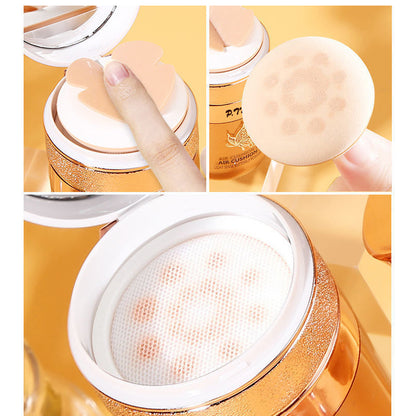 Whitening Oil Control Waterproof Makeup Cosmetics Moisturizing Foundation Concealer Air Cushion BB  3