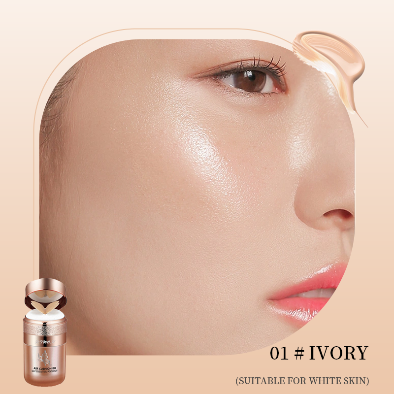 Whitening Oil Control Waterproof Makeup Cosmetics Moisturizing Foundation Concealer Air Cushion BB  6