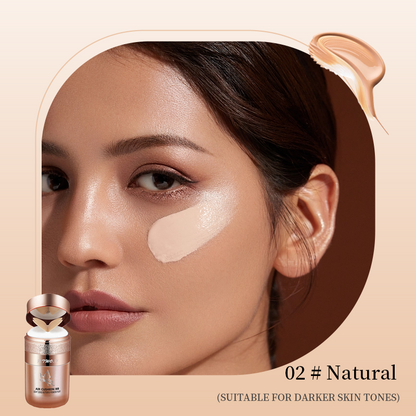Whitening Oil Control Waterproof Makeup Cosmetics Moisturizing Foundation Concealer Air Cushion BB  7
