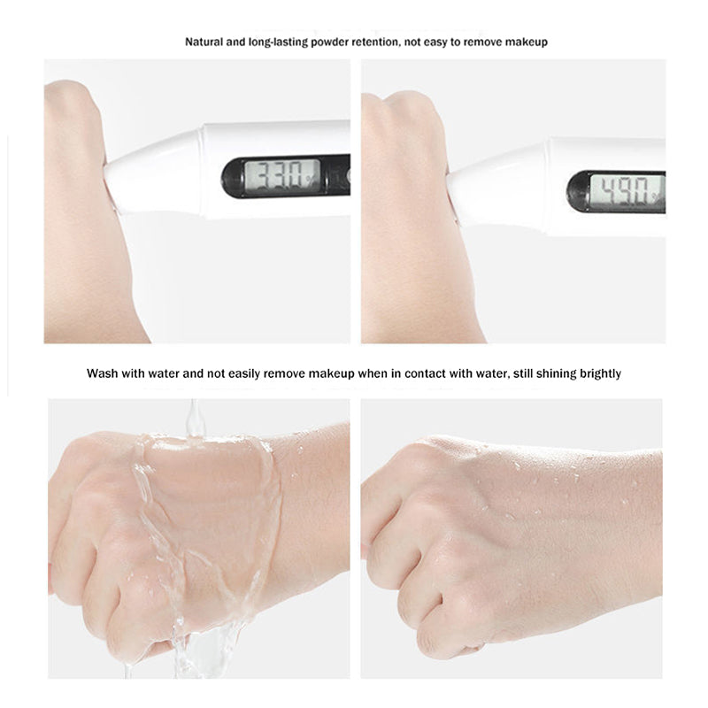 Whitening Oil Control Waterproof Makeup Cosmetics Moisturizing Foundation Concealer Air Cushion BB  4