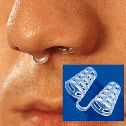 Anti Snoring Nose Clip Set for Better Breathing and Restful Sleep