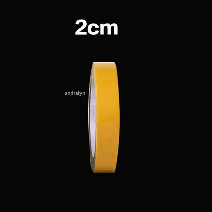 HighViscosity Transparent DoubleSided Fiber Tape  Waterproof Adhesive Mesh Roll 9
