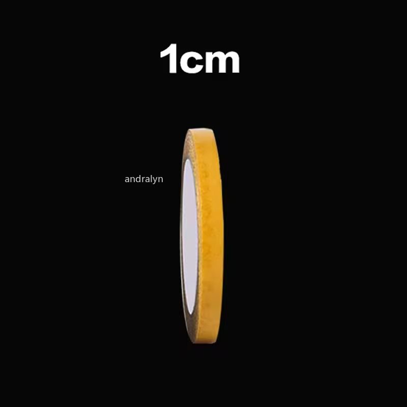 HighViscosity Transparent DoubleSided Fiber Tape  Waterproof Adhesive Mesh Roll 10