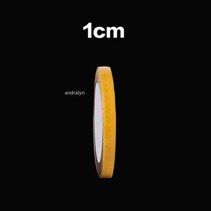HighViscosity Transparent DoubleSided Fiber Tape  Waterproof Adhesive Mesh Roll 10