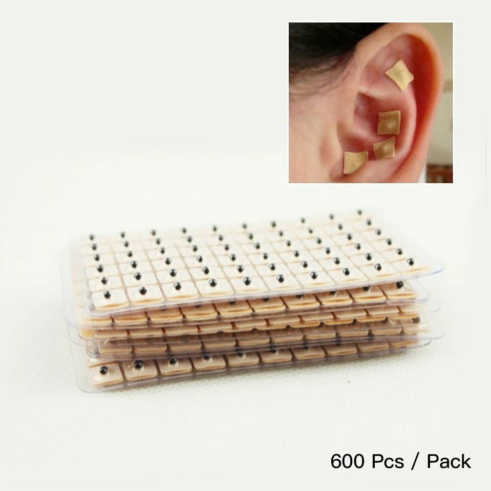 Disposable Press Needle Ear Seeds Acupuncture Kit for Massage and Multi Condition Relief