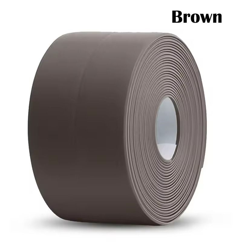 SelfAdhesive PVC Caulk Sealing Tape  Waterproof Kitchen  Bathroom Edge Strip 9