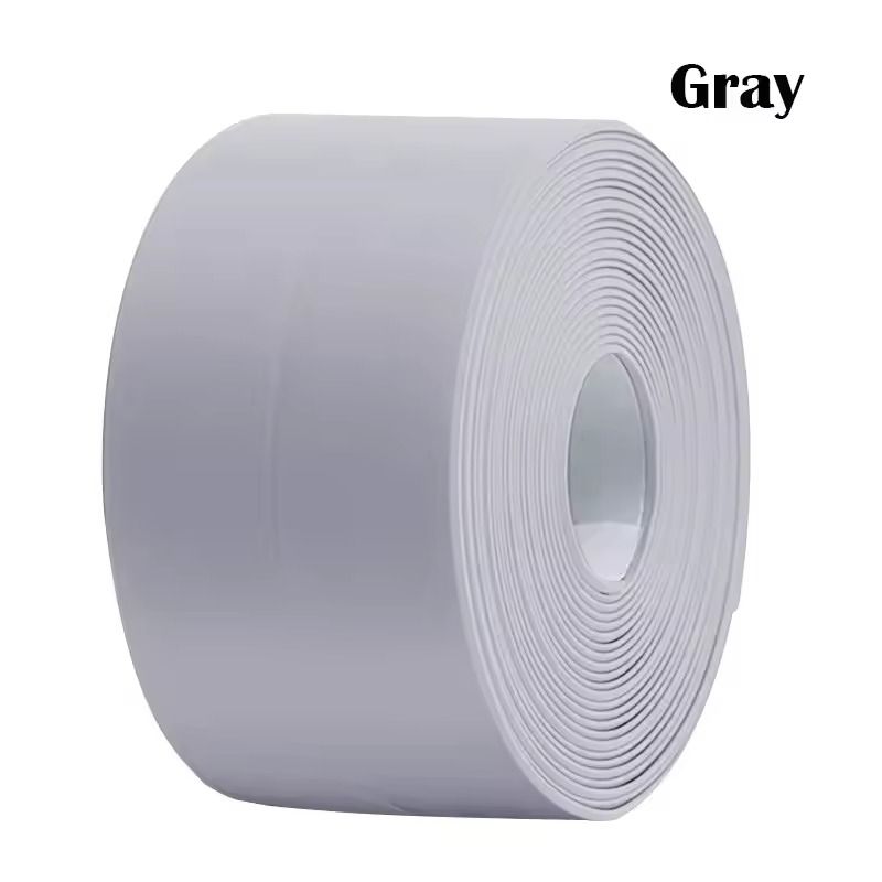 SelfAdhesive PVC Caulk Sealing Tape  Waterproof Kitchen  Bathroom Edge Strip 8