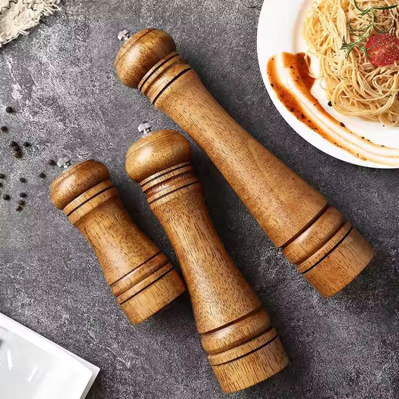 Handheld Adjustable Spice Grinder  Premium Salt  Pepper Mill 5810 In 2