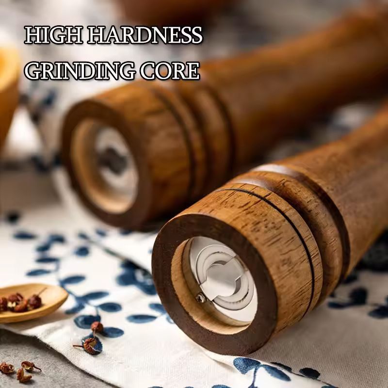 Handheld Adjustable Spice Grinder  Premium Salt  Pepper Mill 5810 In 4