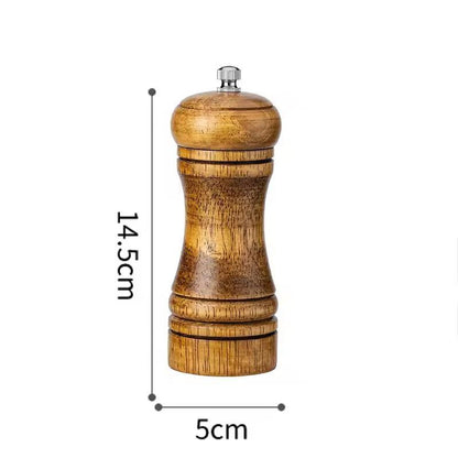 Handheld Adjustable Spice Grinder  Premium Salt  Pepper Mill 5810 In 6