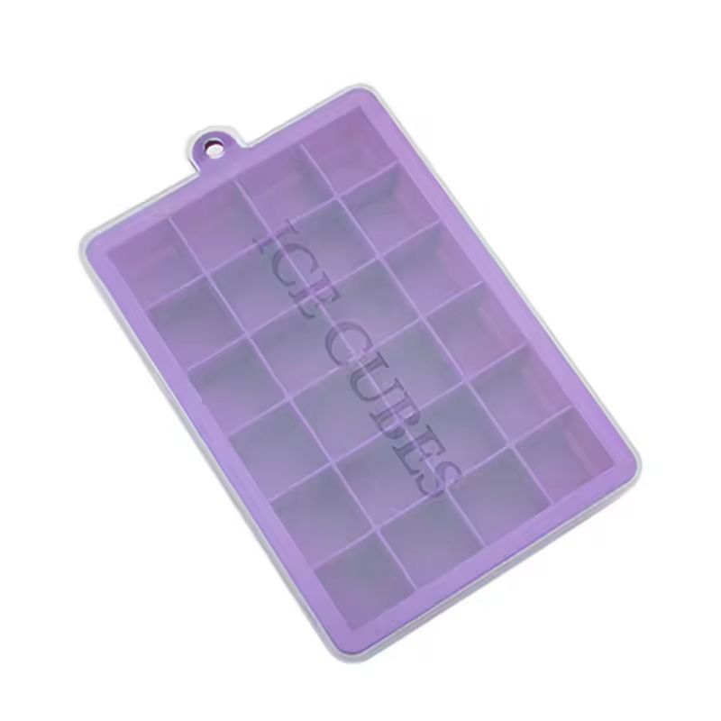 Venlohome Premium 24Cube Silicone Ice Tray With Lid  FoodSafe Ice  Drink Mold 7