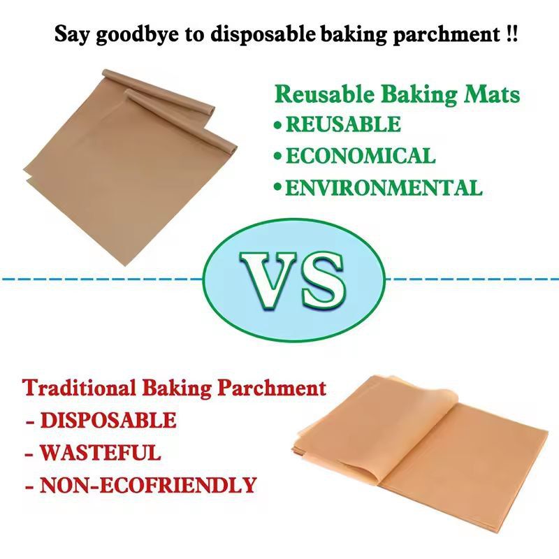 Premium Reusable Non-Stick Baking Mat Sheets