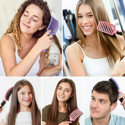SmoothDetangle Boar  Nylon Scalp Massage Hair Brush 3
