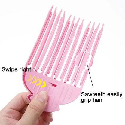Heatless VolumeLift Curling Clip Set For Natural Root Texture 3