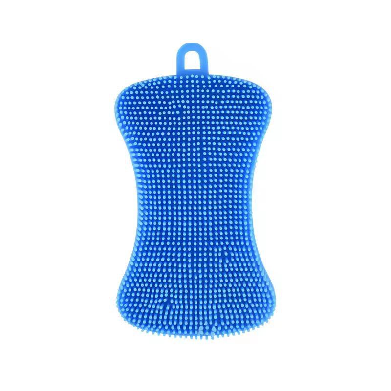 Silicone Kitchen Scrubber Brush  Gentle  Effective Pot Pan Cleaner 6