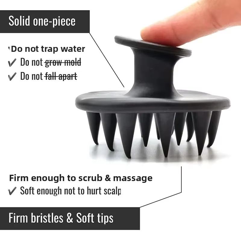 Silicone Scalp Renew Massager Shampoo Brush 4