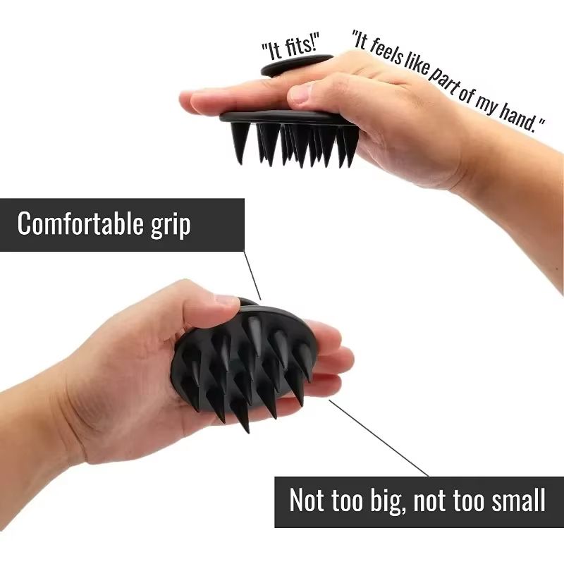 Silicone Scalp Renew Massager Shampoo Brush 5